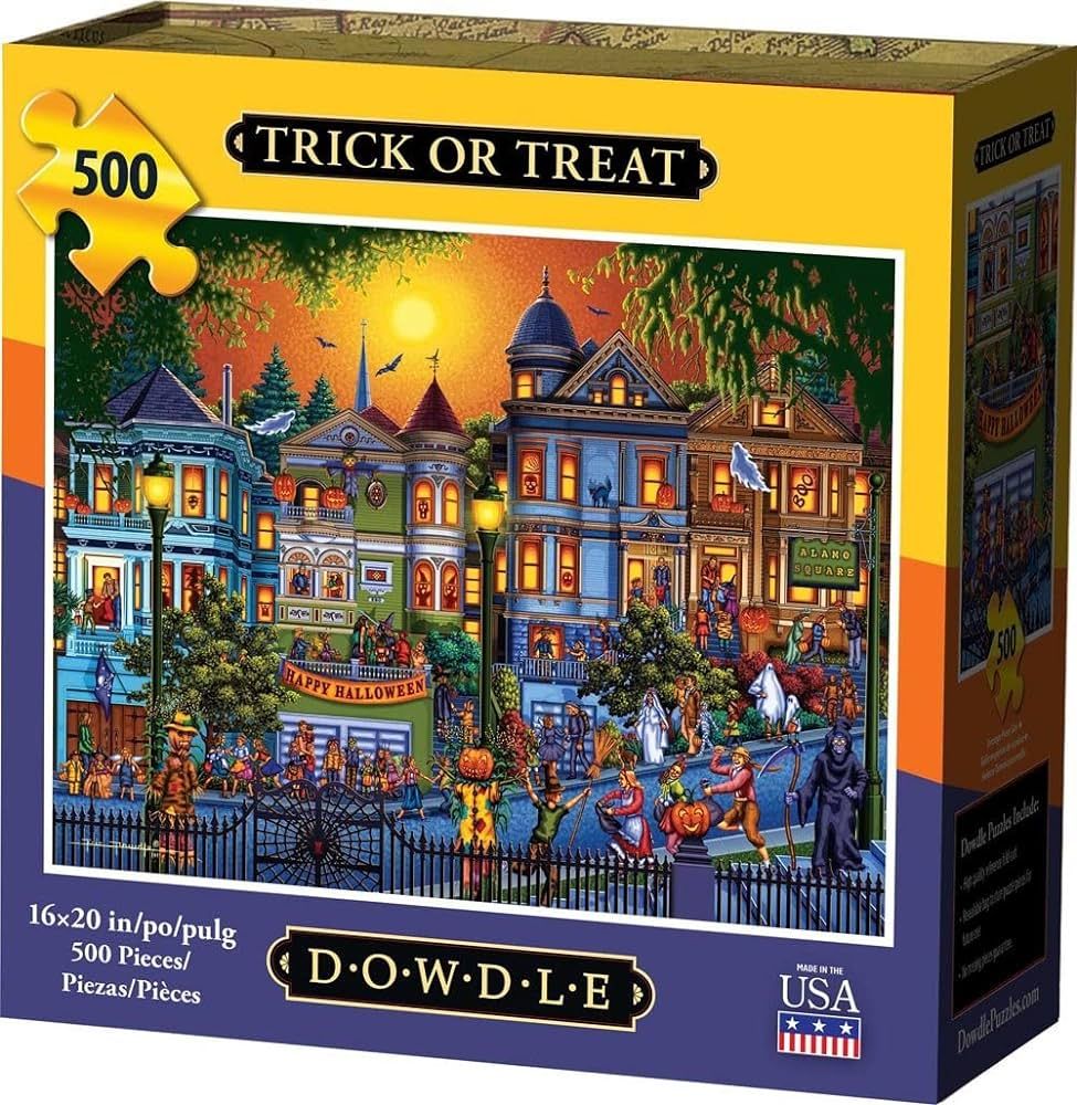 Dowdle Jigsaw Puzzle - Trick or Treat - 500 Piece | Amazon (US)
