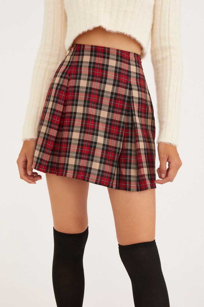 Urban Renewal Remnants Plaid ‘90s Mini Skirt | Urban Outfitters (US and RoW)