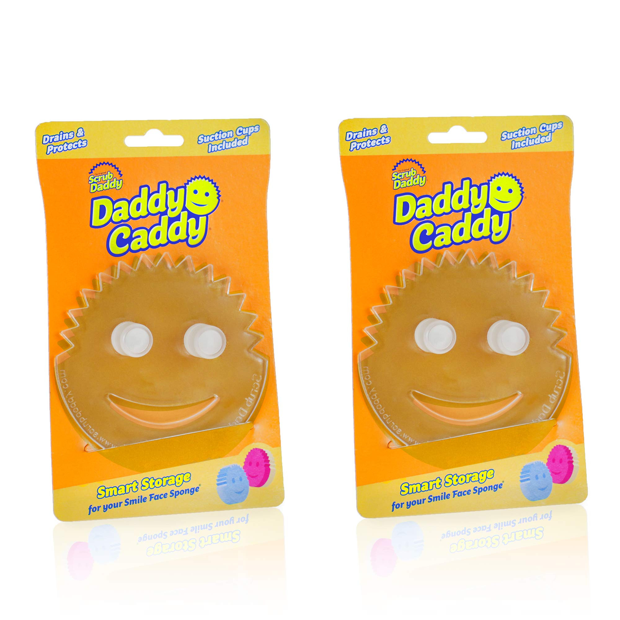 Scrub Daddy Sponge Holder - Daddy Caddy - Suction Sponge Holder for Smiley Face Sponge , Non-Slip... | Amazon (US)