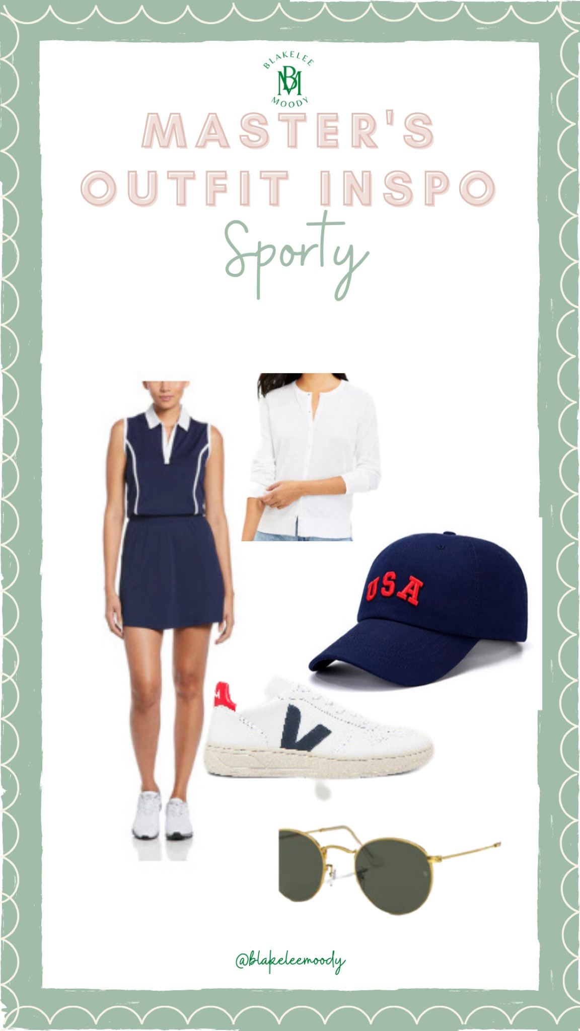 Master’s / Golf Tournament Inspo 💚⛳️🏌🏼‍♂️

#LTKSeasonal #LTKunder100 #LTKstyletip