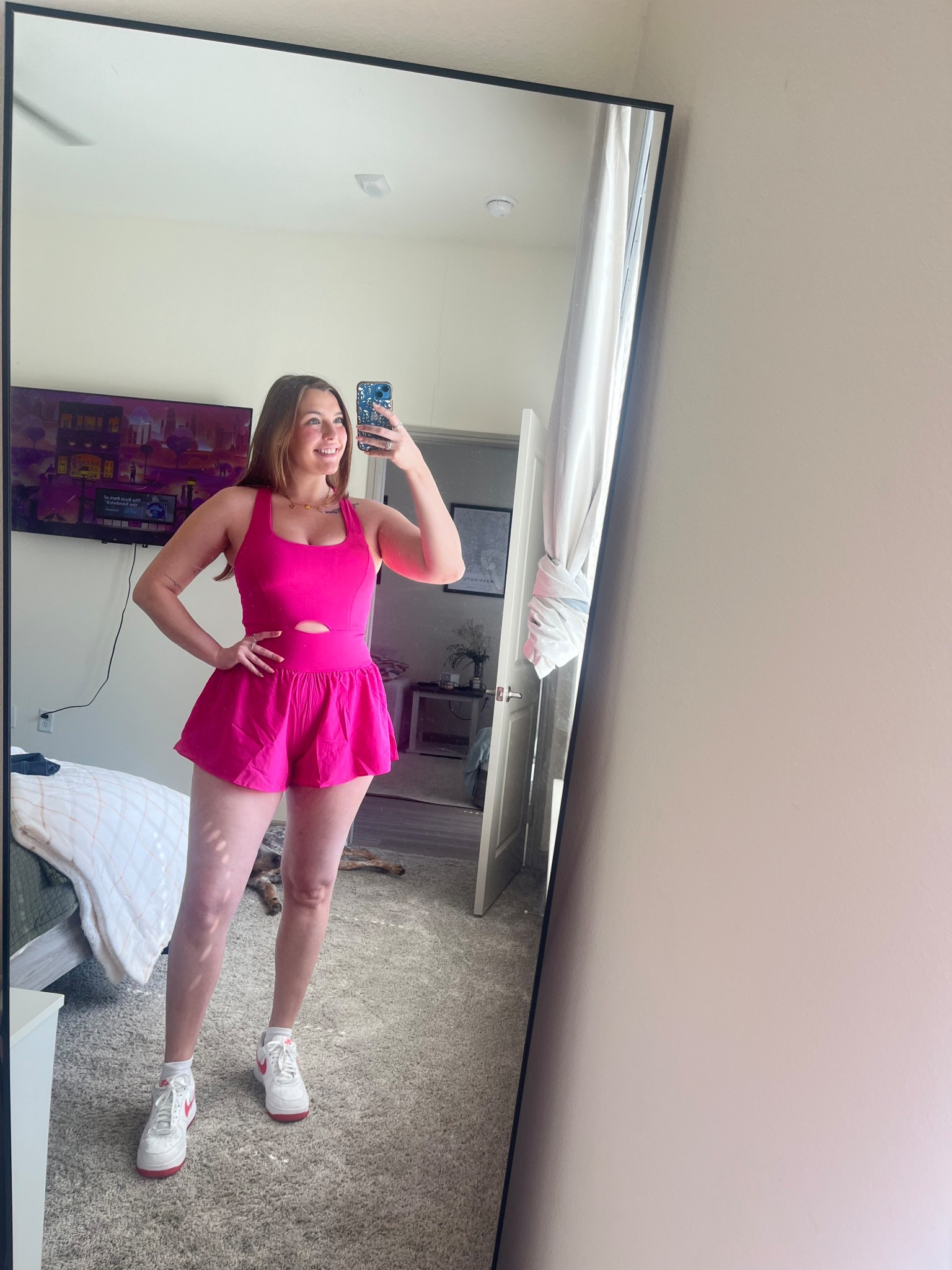 Pink athletic romper

#tallgirl #tallgirlstyle #tallgirlfashion #dallas #dfw #dallasinfluencer #springoutfit #springfashion #easyoutfit #size8 #midsizefashion #midsizeoutfit #curvyfashion #curvystyle #outfitinspiration #ootd #outfitinspo #grwm #springstyle #midsizestyle #outfitideas  #amazonfashion #amazonfinds #summeroutfit #summerstyle #Iuga #IugaAmazon #tennisdress #athleticdress #tennisskirt #romper 

#LTKStyleTip #LTKActive #LTKMidsize