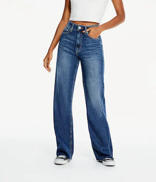 '90s Super High-Rise Wide Leg Jean | Aeropostale