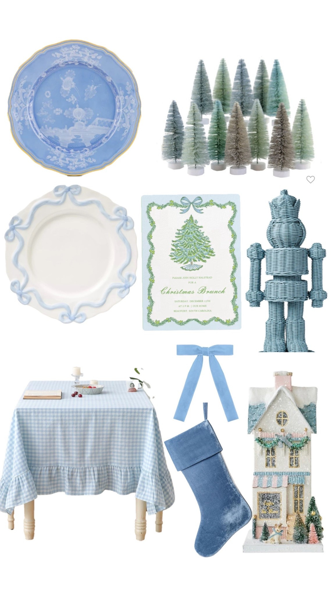 Blue and green Christmas decor 

#LTKHoliday #LTKSeasonal