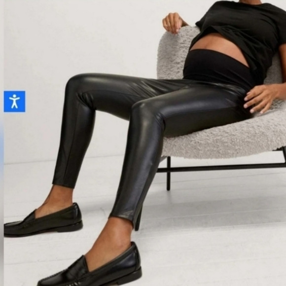 Hatch the Vegan Leather Leggings sz Small | Poshmark