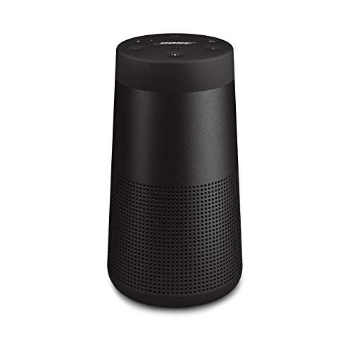 Bose SoundLink Revolve (Series II) Portable Bluetooth Speaker – Wireless Water-Resistant Speaker with 360° Sound, Black | Amazon (US)