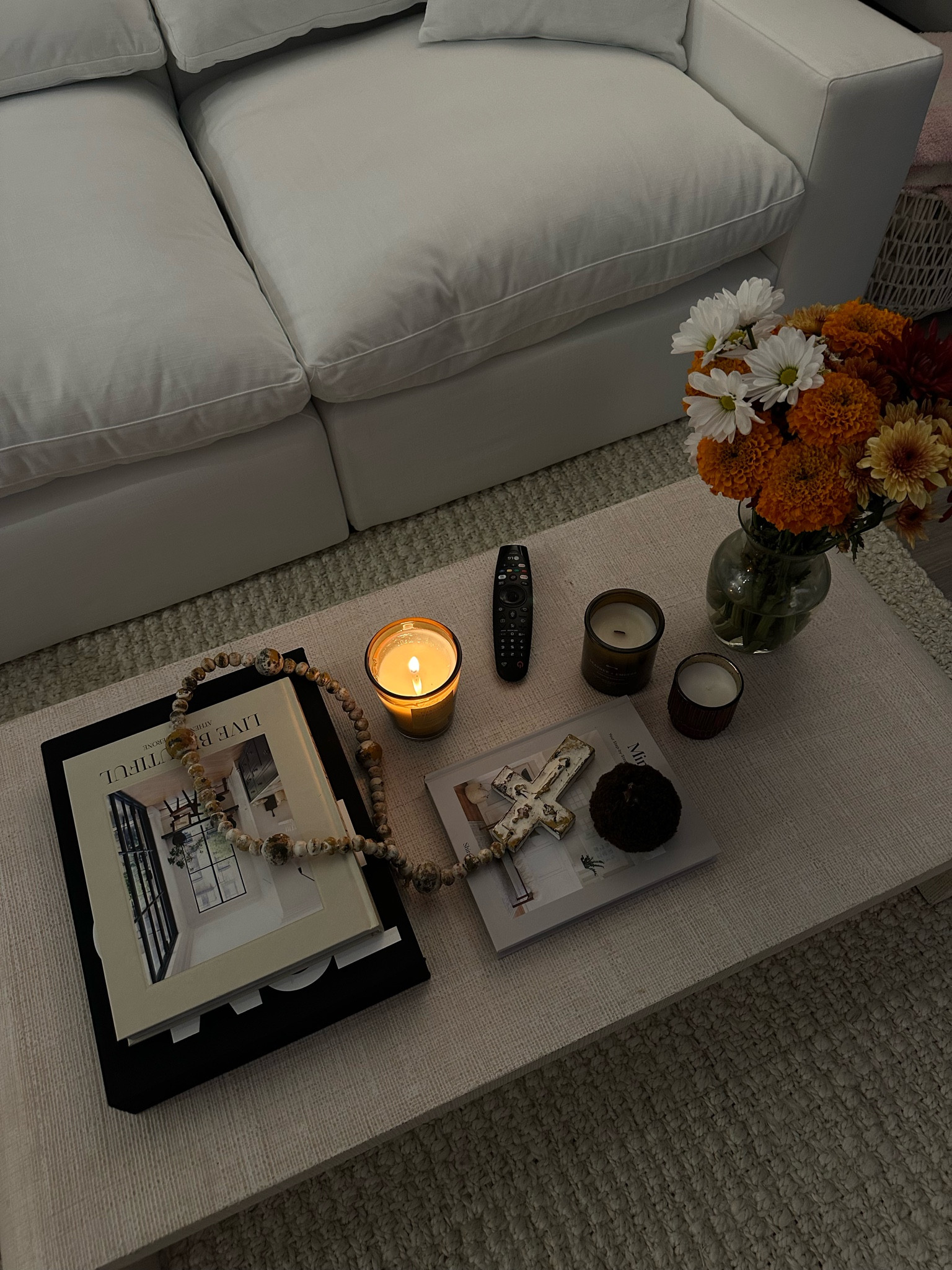 Coffee Table 🤍🤍 #LTKcoffeetable #coffeetableessentials #homeaesthetic 

#LTKSeasonal #LTKhome #LTKstyletip