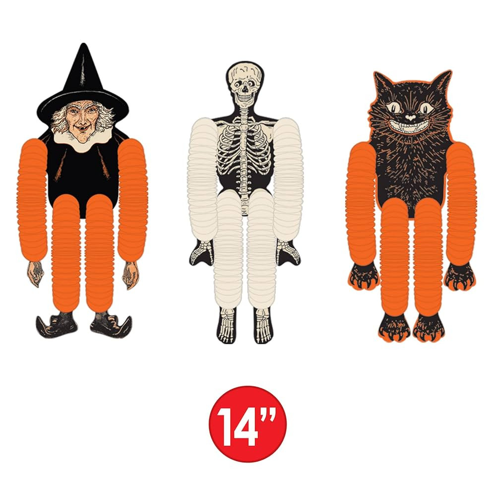 Beistle Vintage Halloween Tissue Dancers | Amazon (US)
