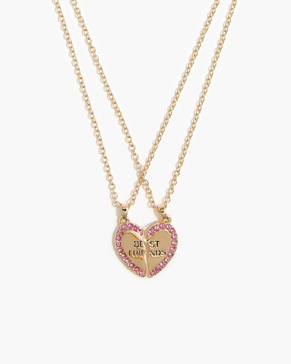Girls' friendship necklaces set-of-two | J.Crew Factory