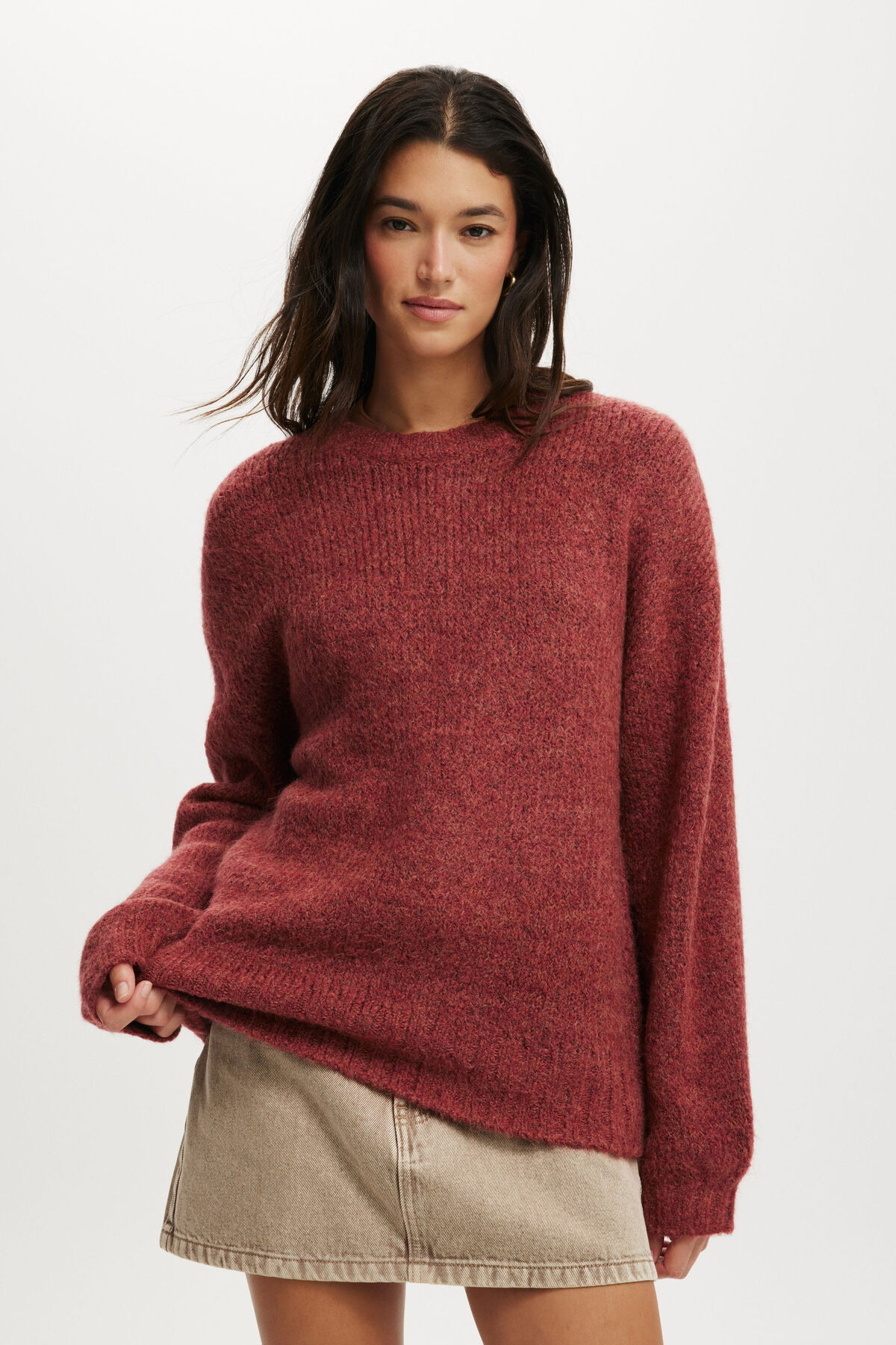 Luxe Crew Pullover | Cotton On (ANZ)