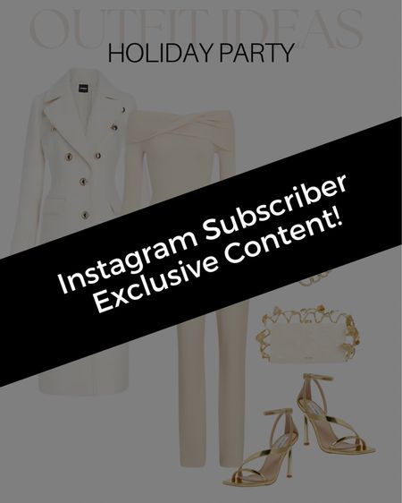 ✨INSTAGRAM SUBSCRIBER EXCLUSIVE CONTENT!✨ For more exclusive content, add my Instagram subscription! 

Holiday party outfit idea

#LTKHoliday