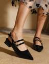 Women'S Fashionable Red Flat Shoes | SHEIN
