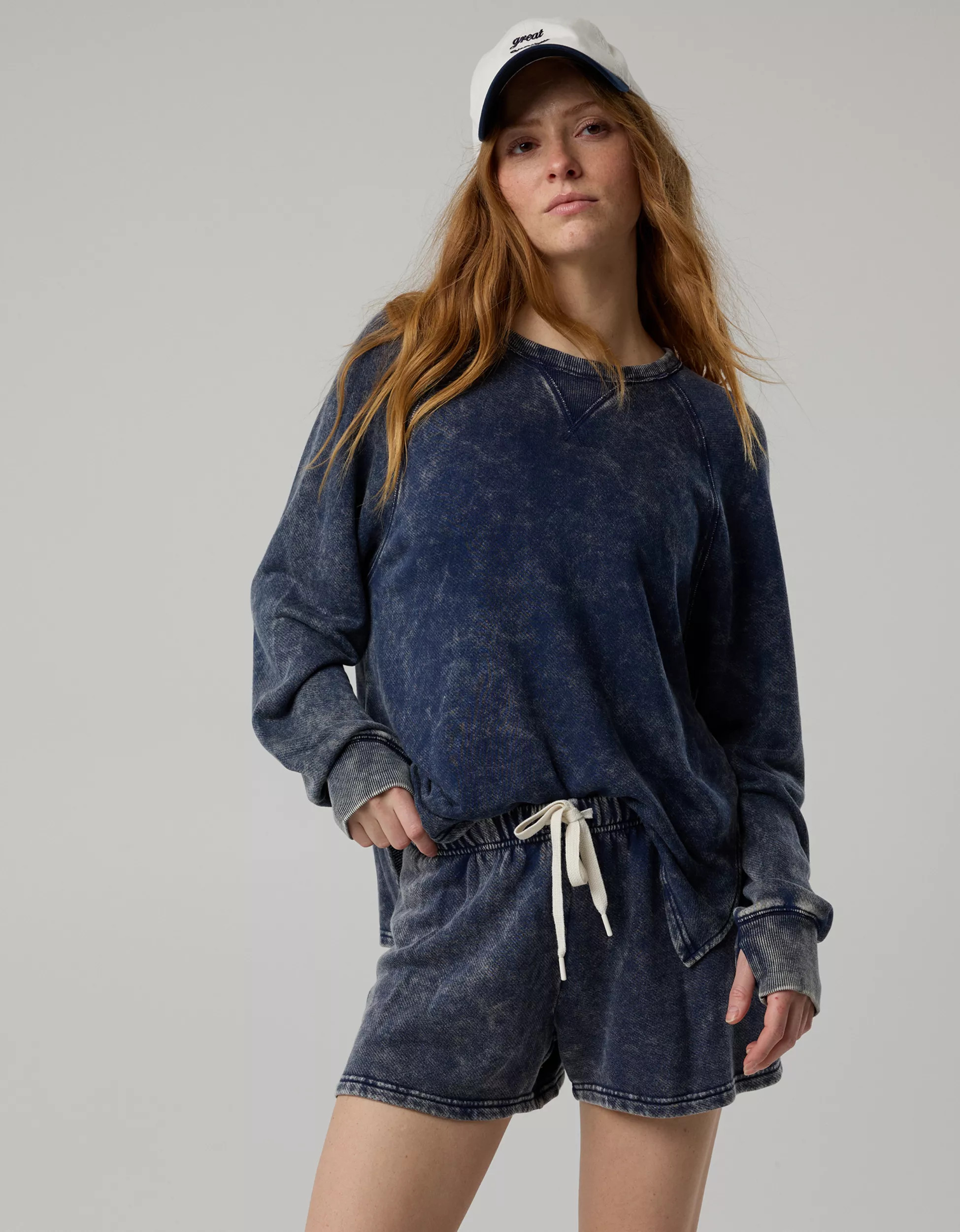 OFFLINE By Aerie Keep It 100 Terry Short | American Eagle Outfitters (US & CA)