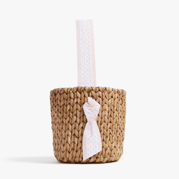 Petite Isla Bahia Basket Lace Pink Sand | Pamela Munson