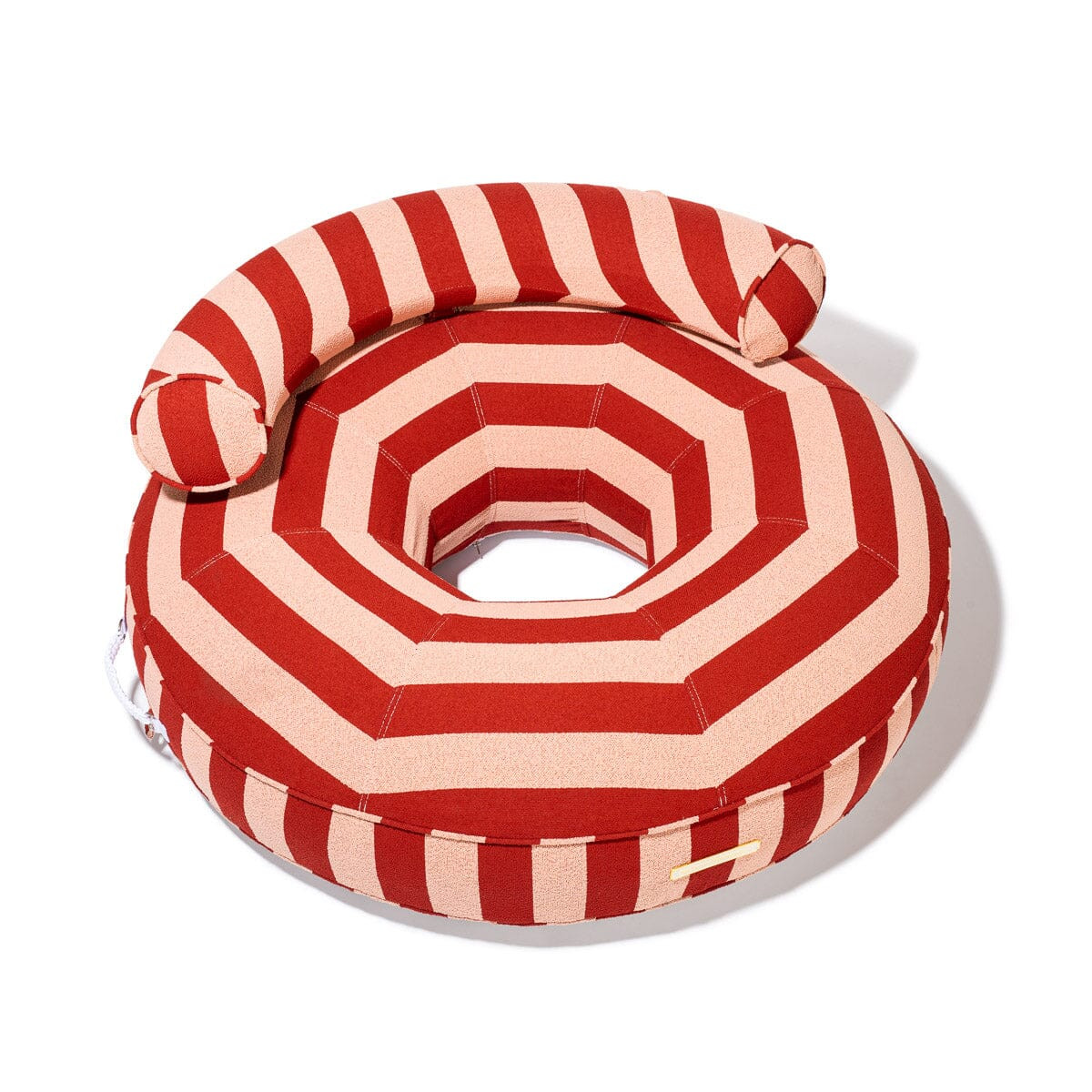 The Canvas Pool Ring Terry Terracotta Stripe | Business & Pleasure Co.