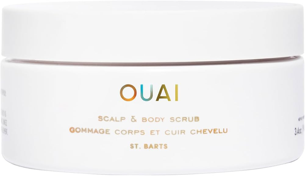 OUAI Scalp & Body Scrub, St. Barts Travel Size - Exfoliating Body Scrub with Sugar & Coconut Oil ... | Amazon (US)