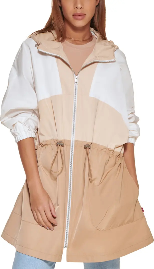 LEVI'S® Longline Rain Jacket | Nordstrom | Nordstrom