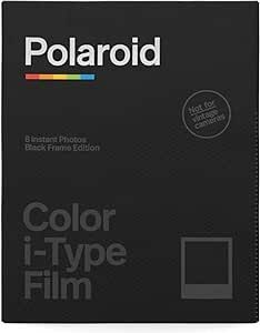 Polaroid Color Film for I-Type, Black Frame Edition (6019) | Amazon (US)