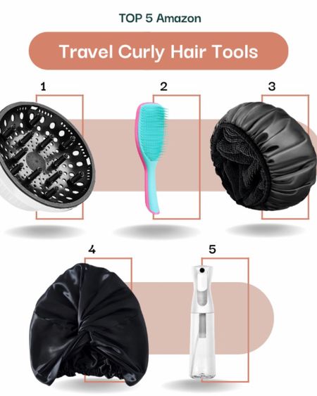 Top 5 travel curly hair tools,  curly girl must have hair tools, beauty tips, hair products 

#LTKbeauty #LTKtravel #LTKGiftGuide