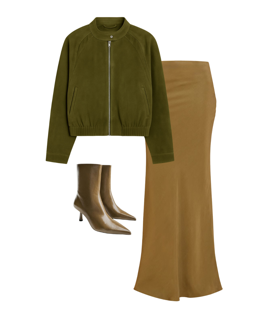 Suede Jacket, Olive Maxi Skirt, Heeled Ankle Boots, PrettyLittleThing Sale, Zara 

 #LTKuk #LTKautumn #LTKstyletip