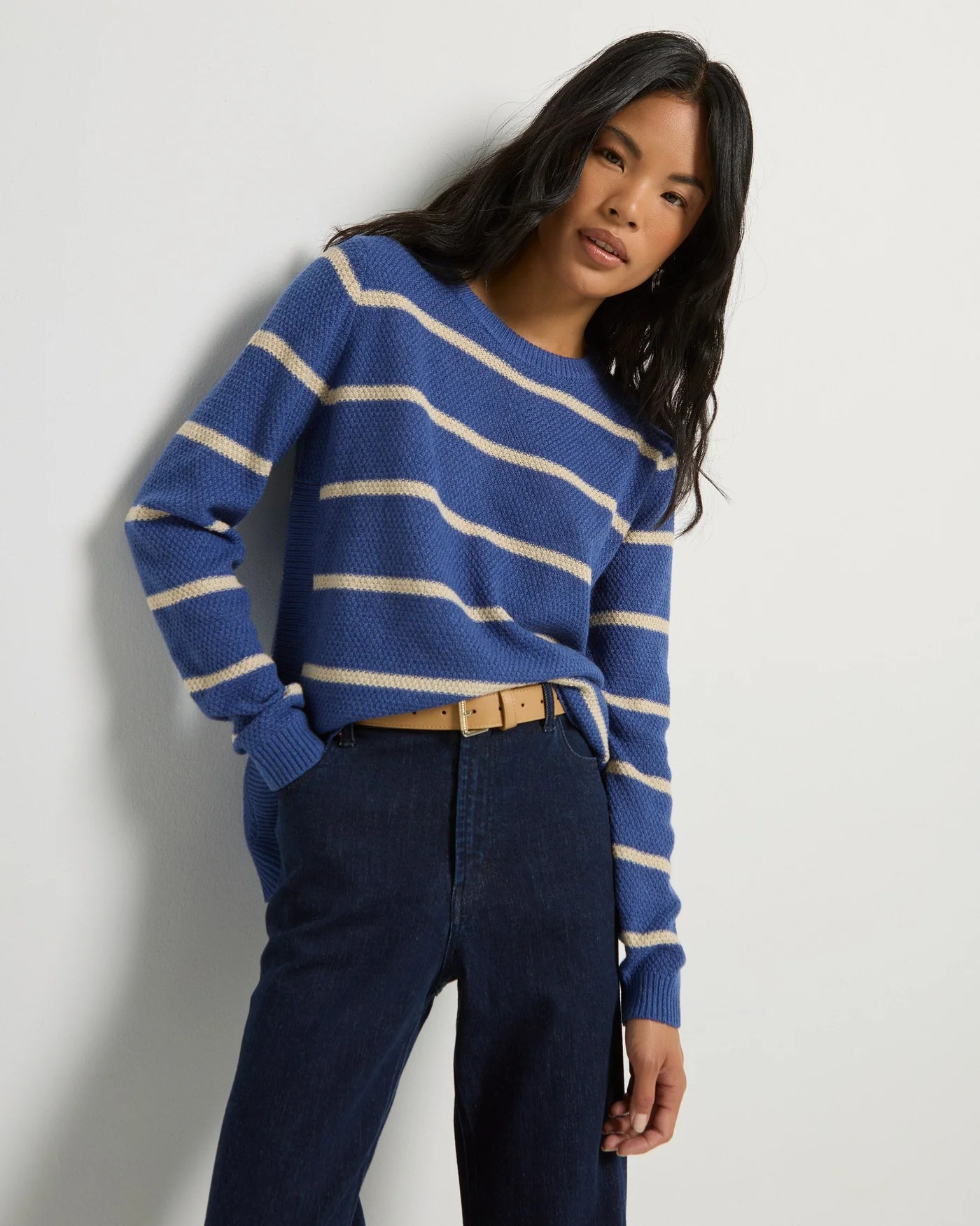 Solar Striped Sweater | Seventy Eight and Sunny