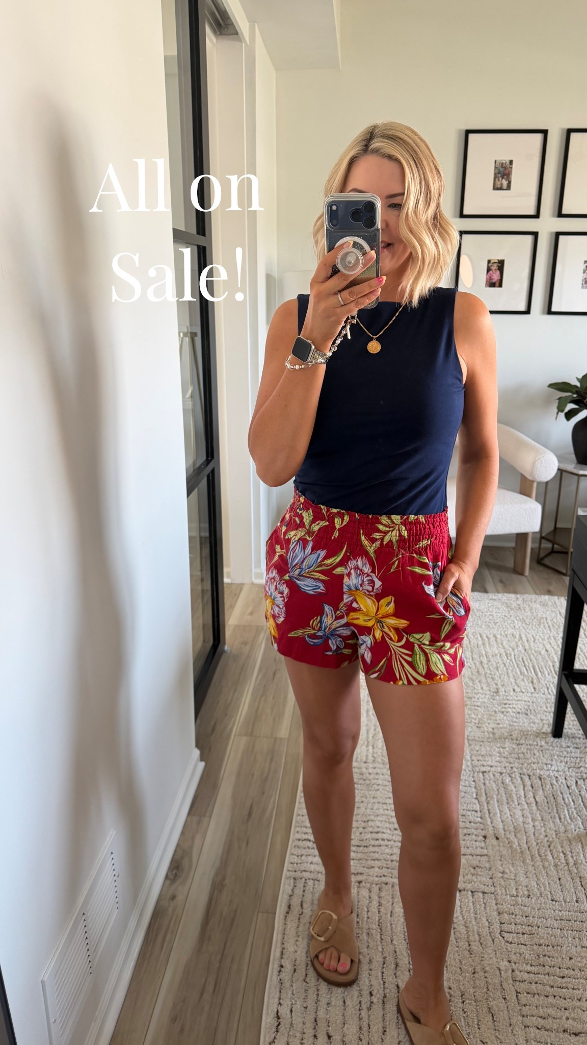 Target outfit on sale this week! Love these floral shorts 😍



#LTKSaleAlert