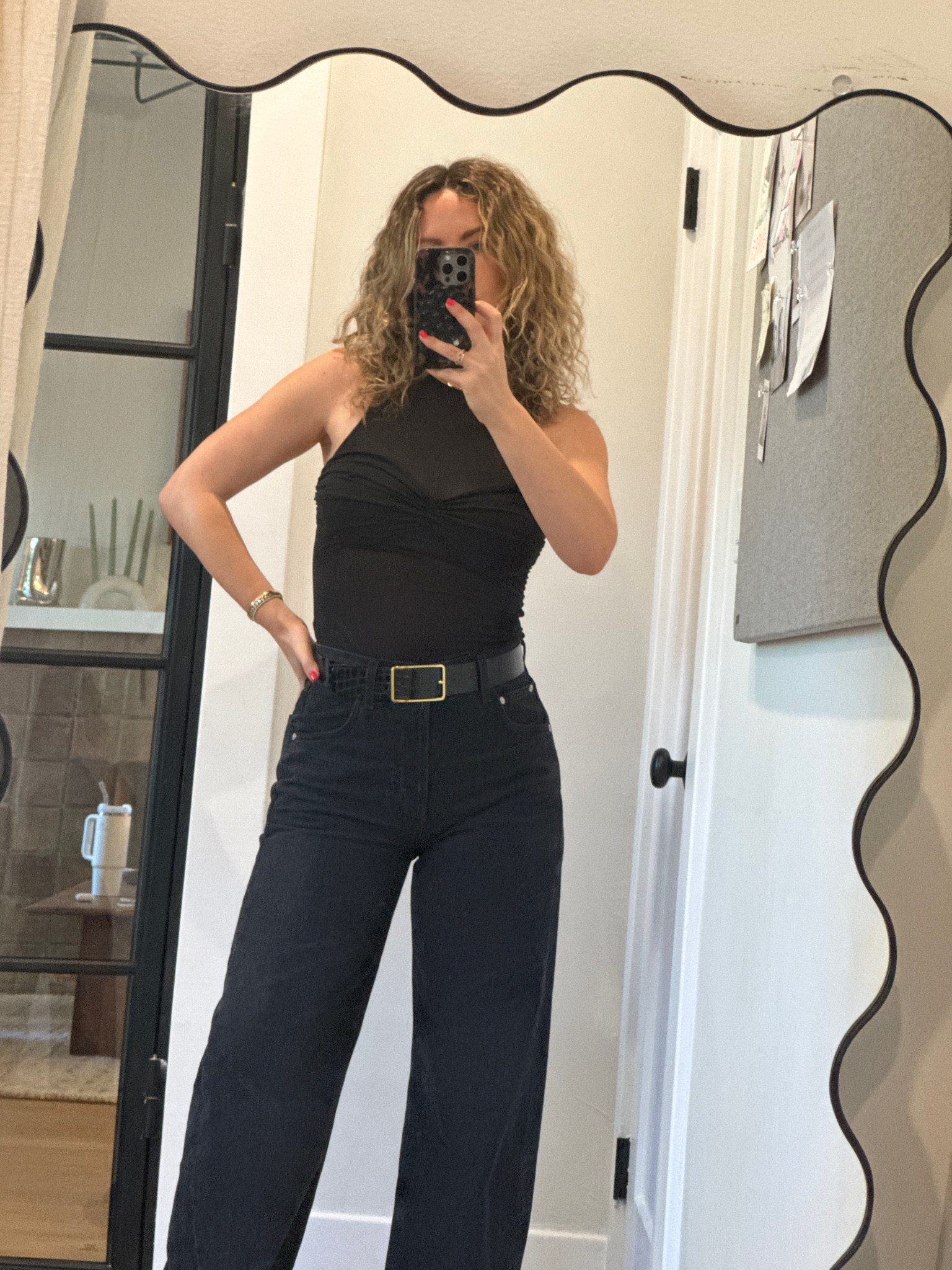 Night out/date night. #denim #datenight #reformation #ootd 

#LTKfindsunder100 #LTKstyletip