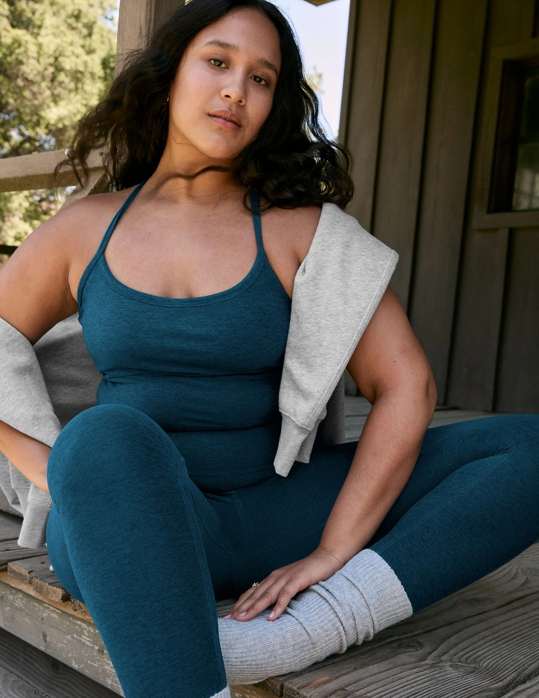 Spacedye Slim Racerback Cropped Tank | Beyond Yoga | Beyond Yoga