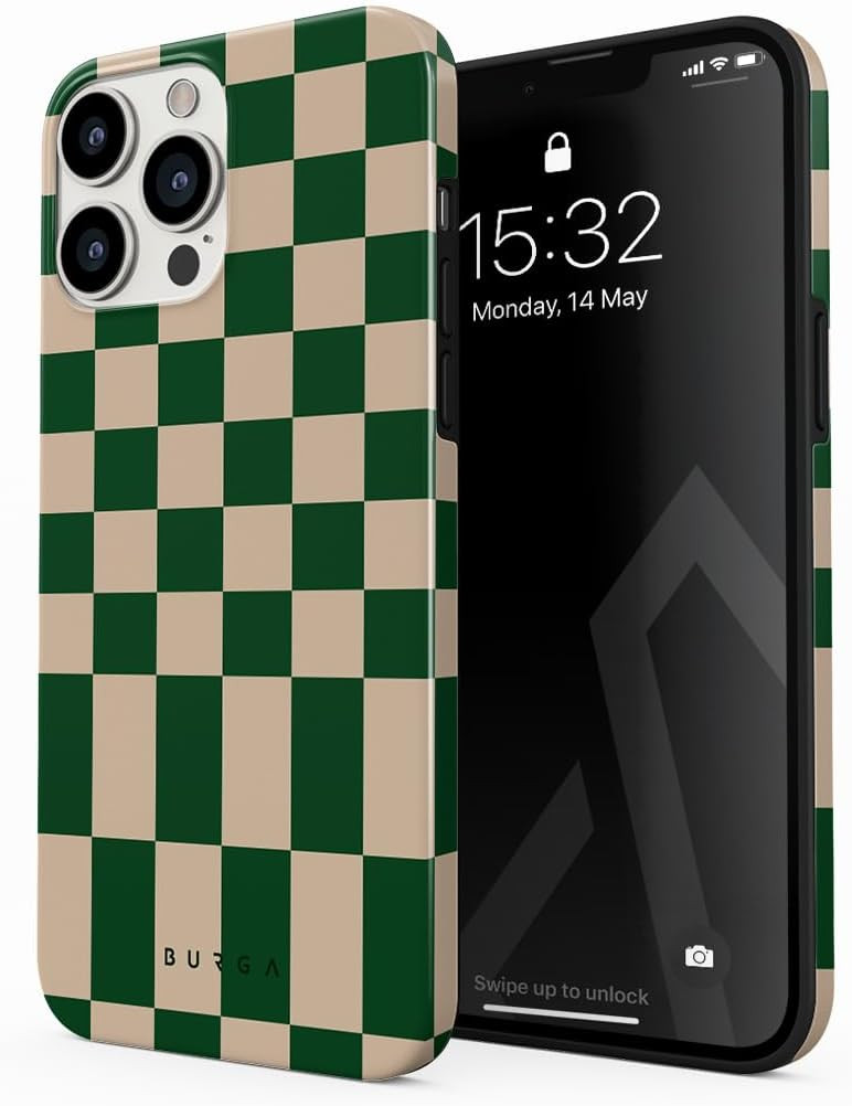 BURGA Phone Case for iPhone 14 Pro Max - Cute, Trendy, Aesthetic, Pattern Phone Cover, Hard Shell... | Amazon (US)