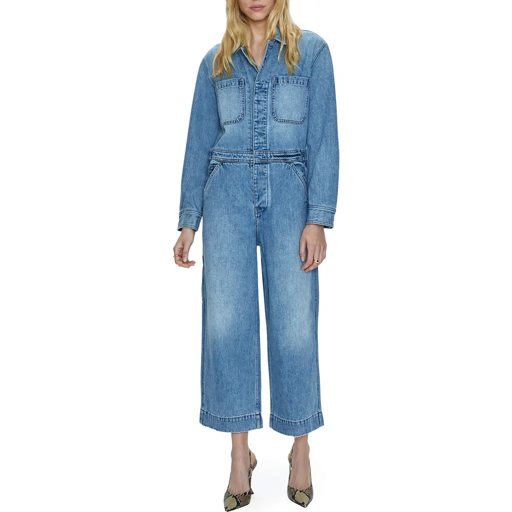 Pistola Leo Relaxed Denim Jumpsuit in Brunswick at Nordstrom Rack, Size Small | Nordstrom Rack