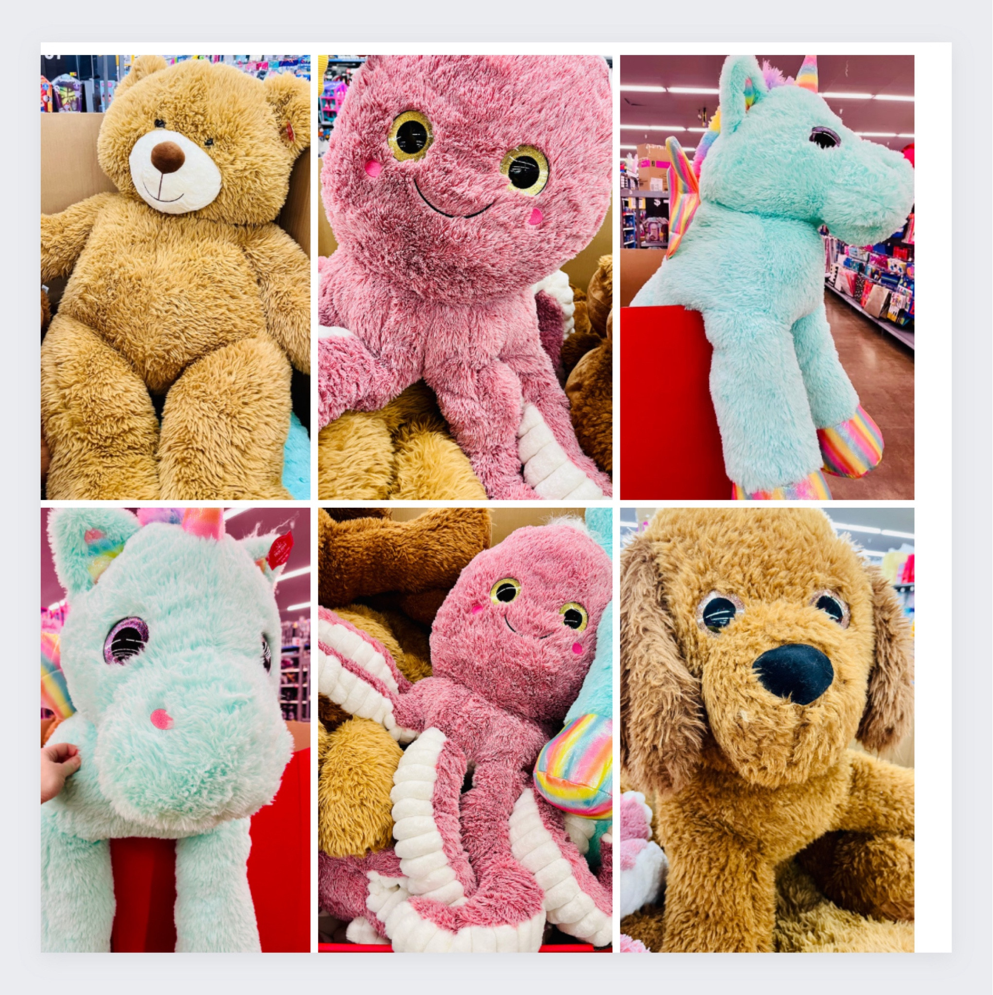 #WalmartPartner

 My childhood dreams come true! I always wanted to wake up to a giant stuffed animal on Christmas! Totally understand why my parents were opposed, giant stuffies were expensive back in the day! Under 35 for these adorable fluffs while they last! 



#LTKGiftGuide #LTKkids #LTKSeasonal