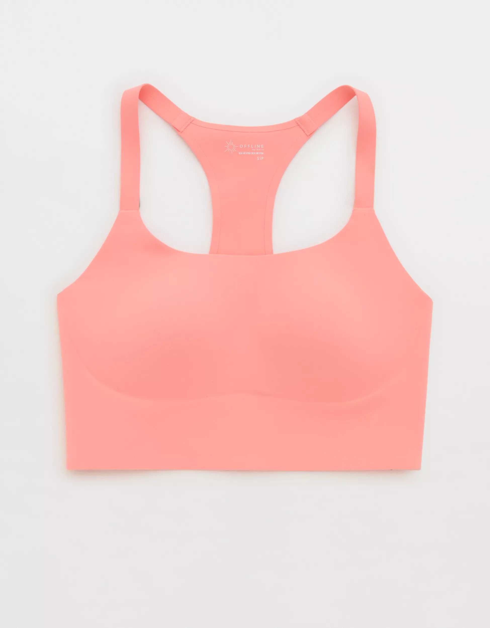 OFFLINE By Aerie Real Me Hold Up! Racerback Sports Bra | American Eagle Outfitters (US & CA)