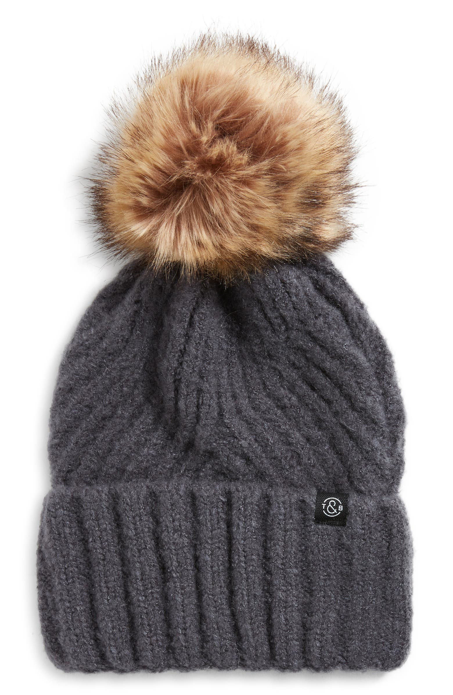 Faux Fur Pom Beanie | Nordstrom | Nordstrom