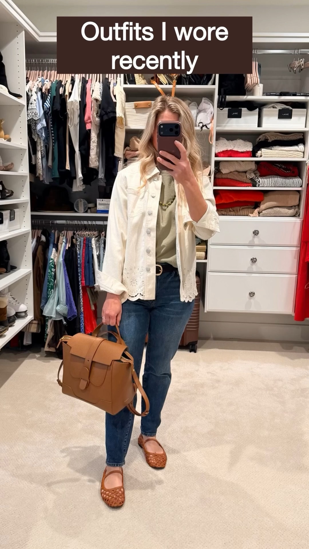 Outfits I wore recently 🤍

Easy, repeatable, and pulled from pieces I already love. This is what my real-life style looks like right now.

• Everyday casual: denim, tee or tank, layered button down, flats
• Elevated casual: jeans, structured blazer, statement necklace
• Color moment: simple base with one standout piece
• Summer set: lightweight shorts and a fitted top for walks or runs
• Workout ready: matching set with a layer for before and after

Nothing overcomplicated. Just outfits that work, feel good, and I’ll actually wear again.

#LTKPetite #LTKActive #LTKootd