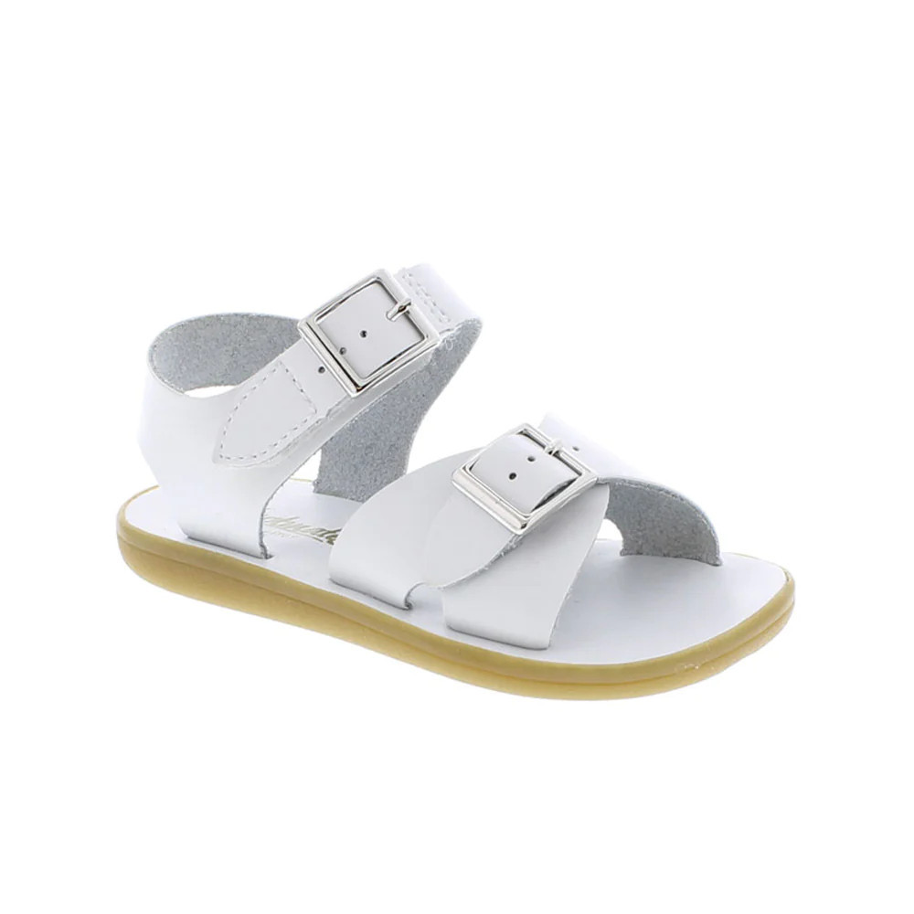 Footmates Tide Sandal - White | The Beaufort Bonnet Company