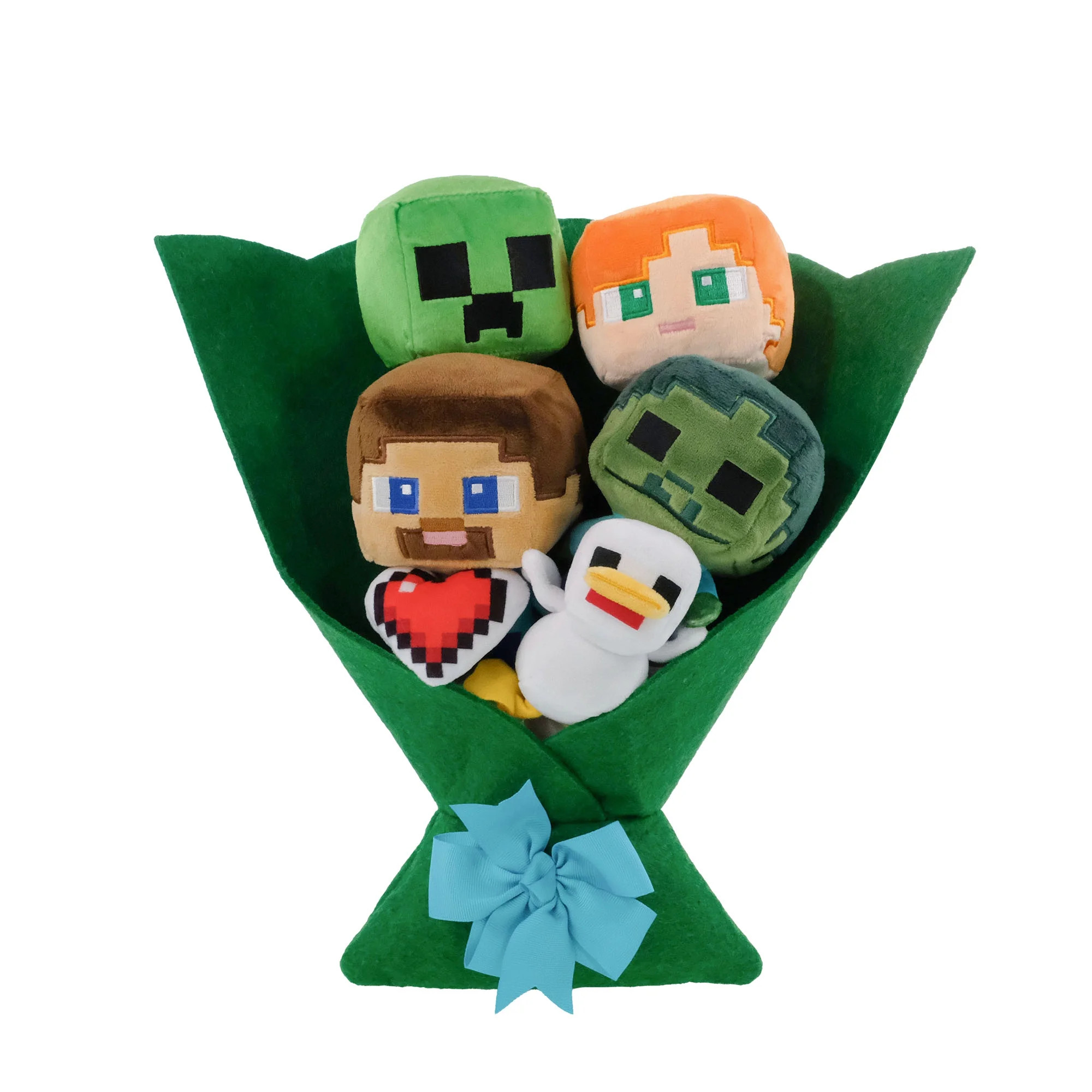 Large Minecraft Plush Bouquet, 13", Valentine's Day by Ruz | Walmart (US)
