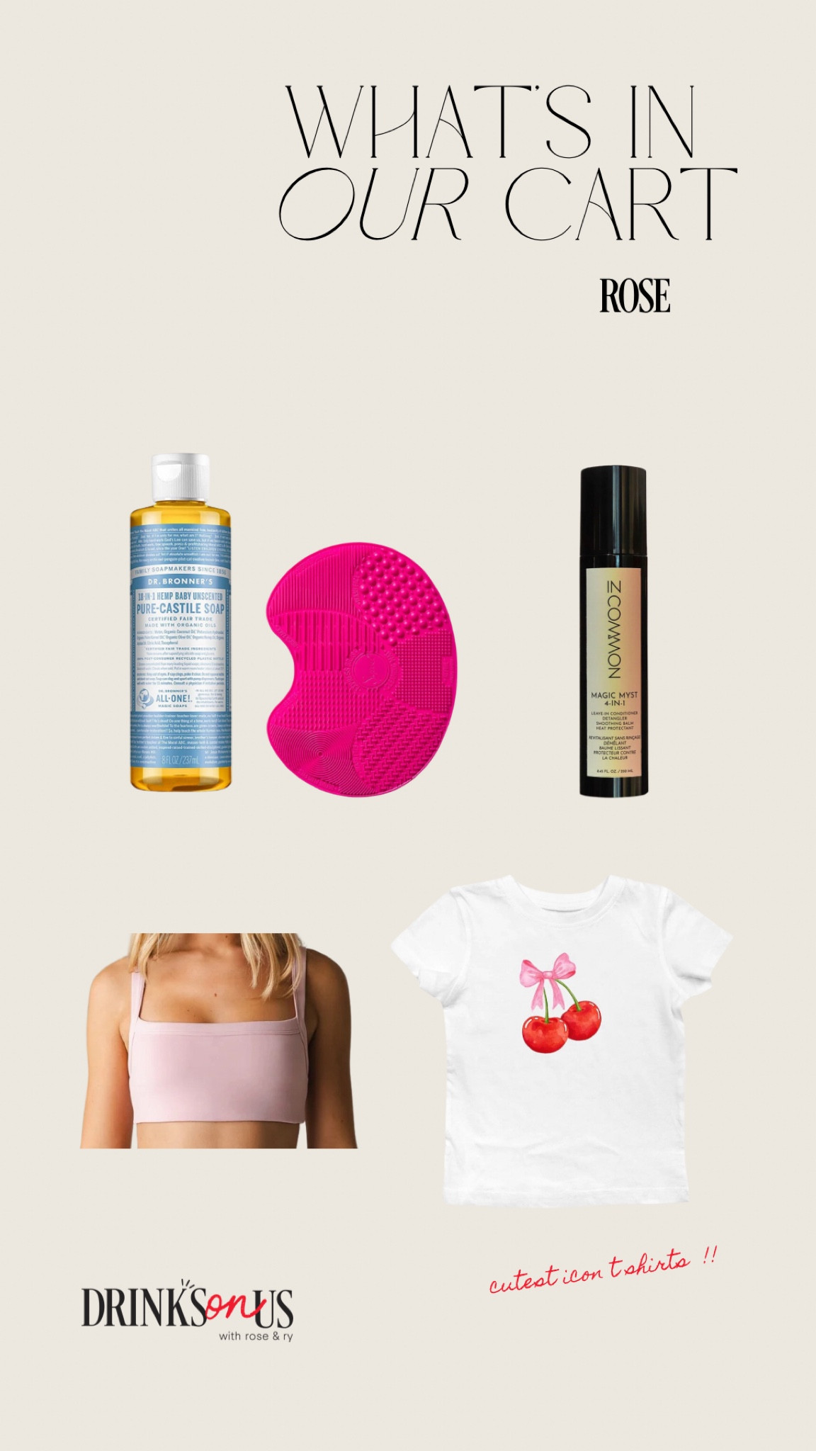 Products mentioned in Episode 50 of Drinks On Us, “Whats In Your Cart?” segment!! 

#LTKbeauty #LTKfindsunder50 #LTKActive