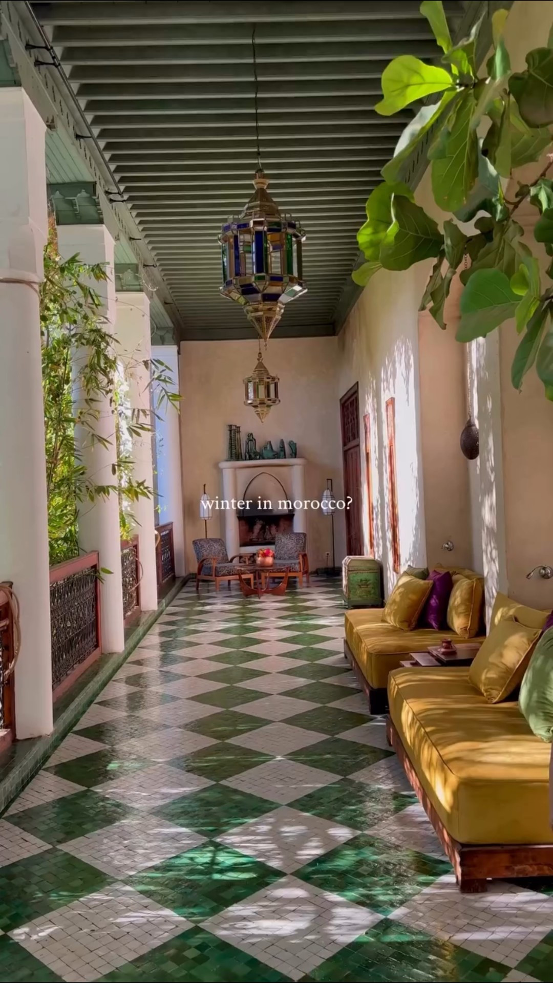 warm up in morocco this winter at 📍El Fenn Marrakech 

Comment RIAD below for a link to book this beautiful boutique Riad in the heart of the Marrakech Medina ✨

#morocco #marrakech #riad #moroccotravel #slowtravel
