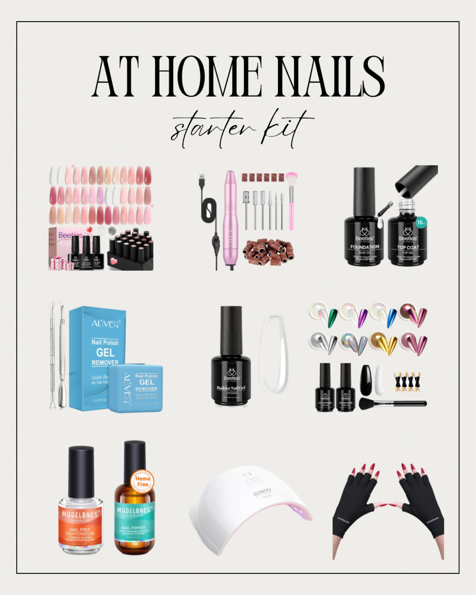 At home nails on amazon! 

#LTKfindsunder100 #LTKbeauty #LTKfindsunder50