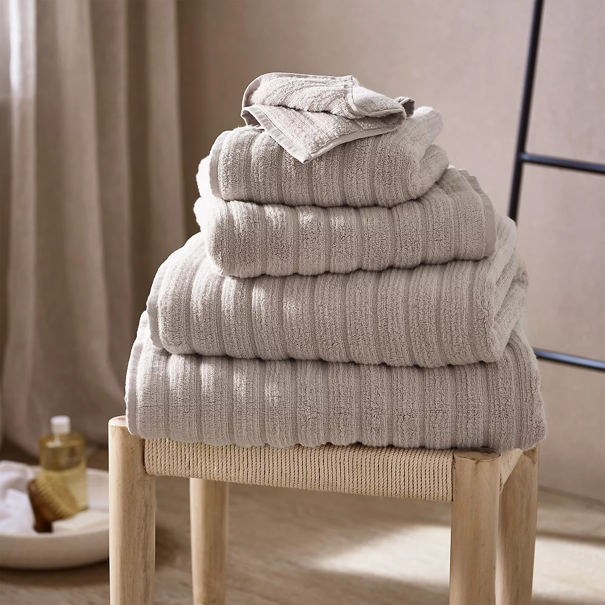 Rib Hydrocotton Towels | The White Company (UK)