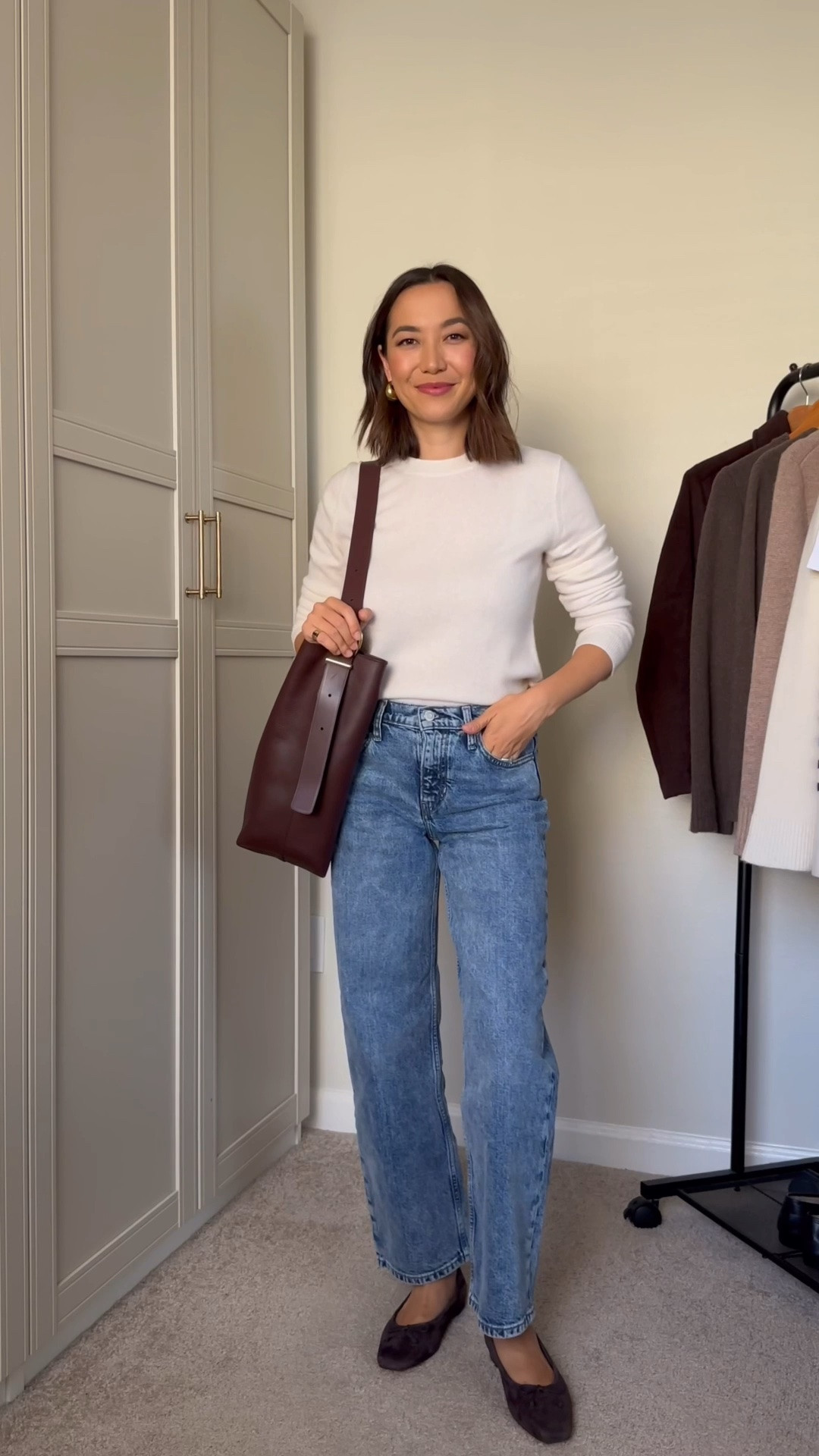 Last day to take 40% off these jeans at BR — on sale for under $65!! 

I’m wearing the petite length for a crop look (I’m 5’4”) 

Linked to a similar Madewell bucket bag that’s also on sale

#LTKootd #LTKSeasonal