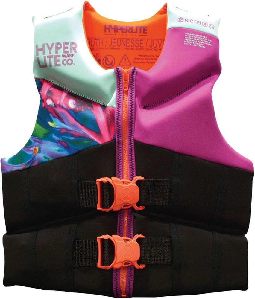 HyperLite Elite Kids Life Jacket, US Coast Guard Approved, Great for Any Water Sports Activity In... | Amazon (US)