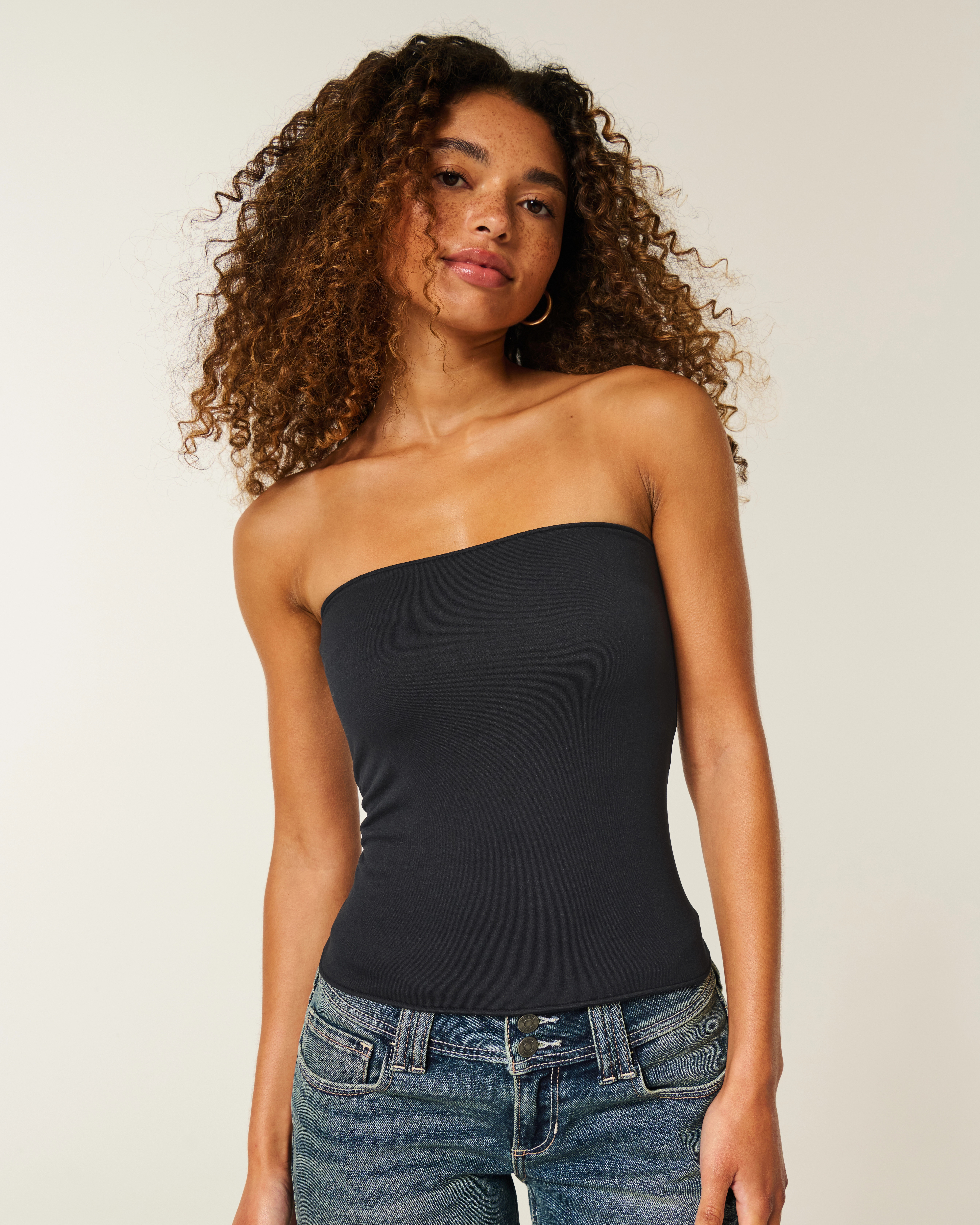 Taylor Seamless Fabric Tube Top | Hollister (US)