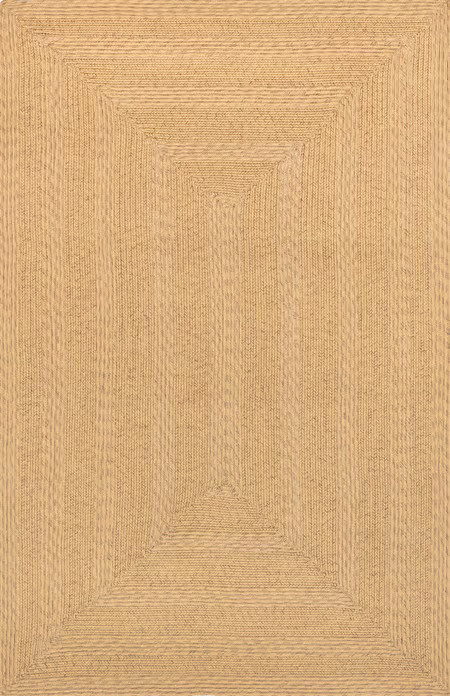 Tan Braided Texture Indoor/Outdoor Area Rug | Rugs USA