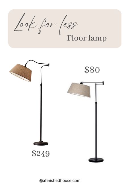 Look for less: floor lamp. 



#LTKstyletip #LTKhome #LTKFind