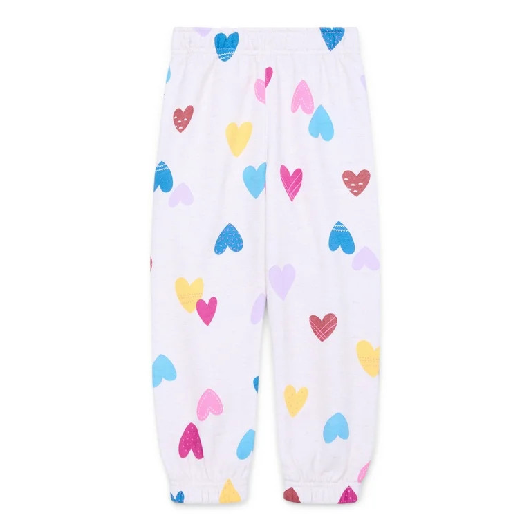 Garanimals Toddler Girls Print Fleece Joggers, Sizes 2T-5T | Walmart (US)