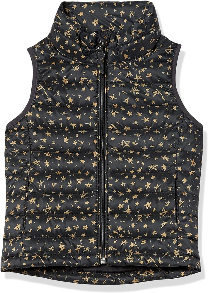 Amazon Essentials Girls and Toddlers' Lightweight Water-Resistant Packable Puffer Vest | Amazon (US)