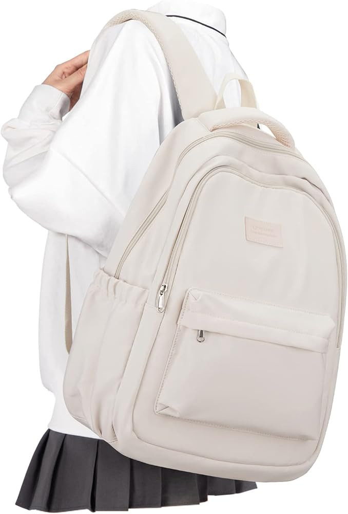 Lightweight School Backpack for Women Men, Laptop Travel Casual Daypack College Secondary School ... | Amazon (US)