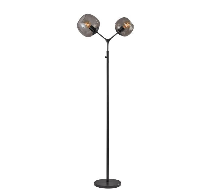 Grandview Glass Multi-Head Floor Lamp | Pottery Barn (US)