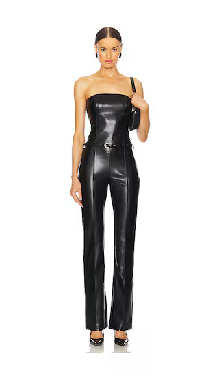 Amoret Jumpsuit in Black | Revolve Clothing (Global)