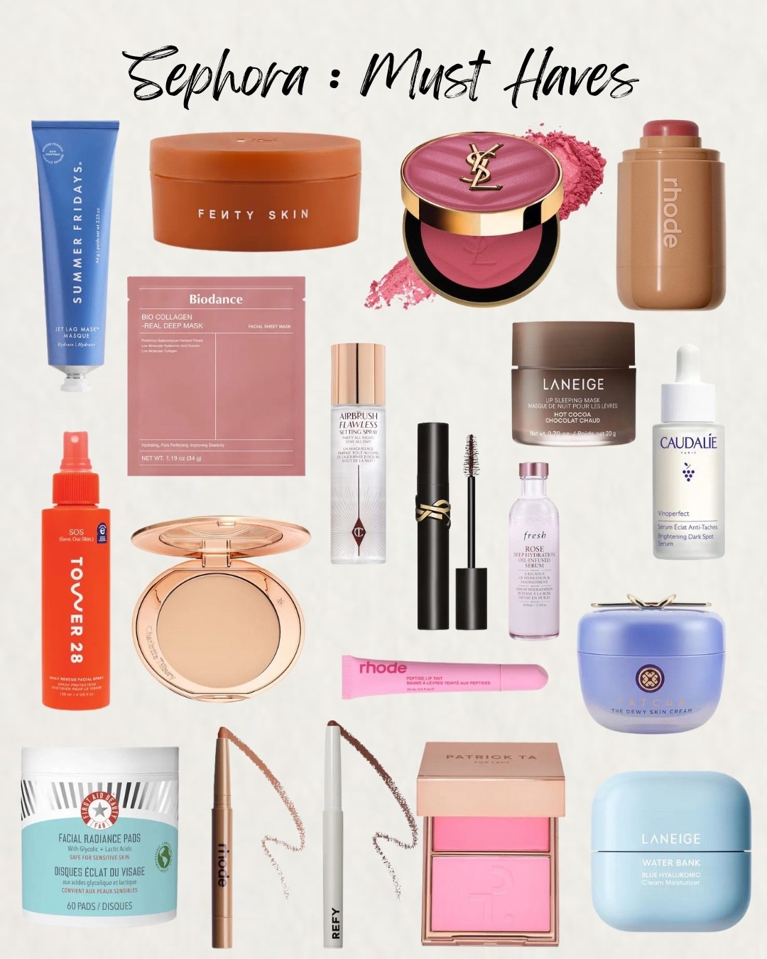 Sephora Must Haves / Sephora Skincare / Sephora Makeup / Sephora Haul 

#LTKBeauty #LTKgrwm #LTKFindsUnder100